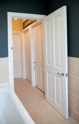 Traditional internal doors with custom made mouldings